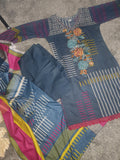 winter dhanak 3 piece