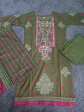 winter dhanak 3 piece