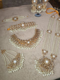 Firdous bridal set (white)