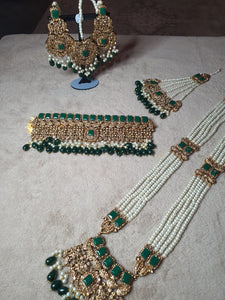 Lana bridal set (green)