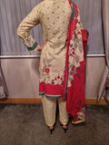 winter dhanak 3 piece