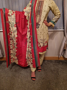 winter dhanak 3 piece