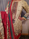 winter dhanak 3 piece