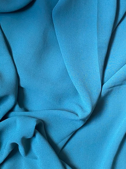 Teal Chiffon Hijaab