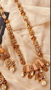 gold mala set