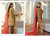 3 Piece heavy Embroidered suit